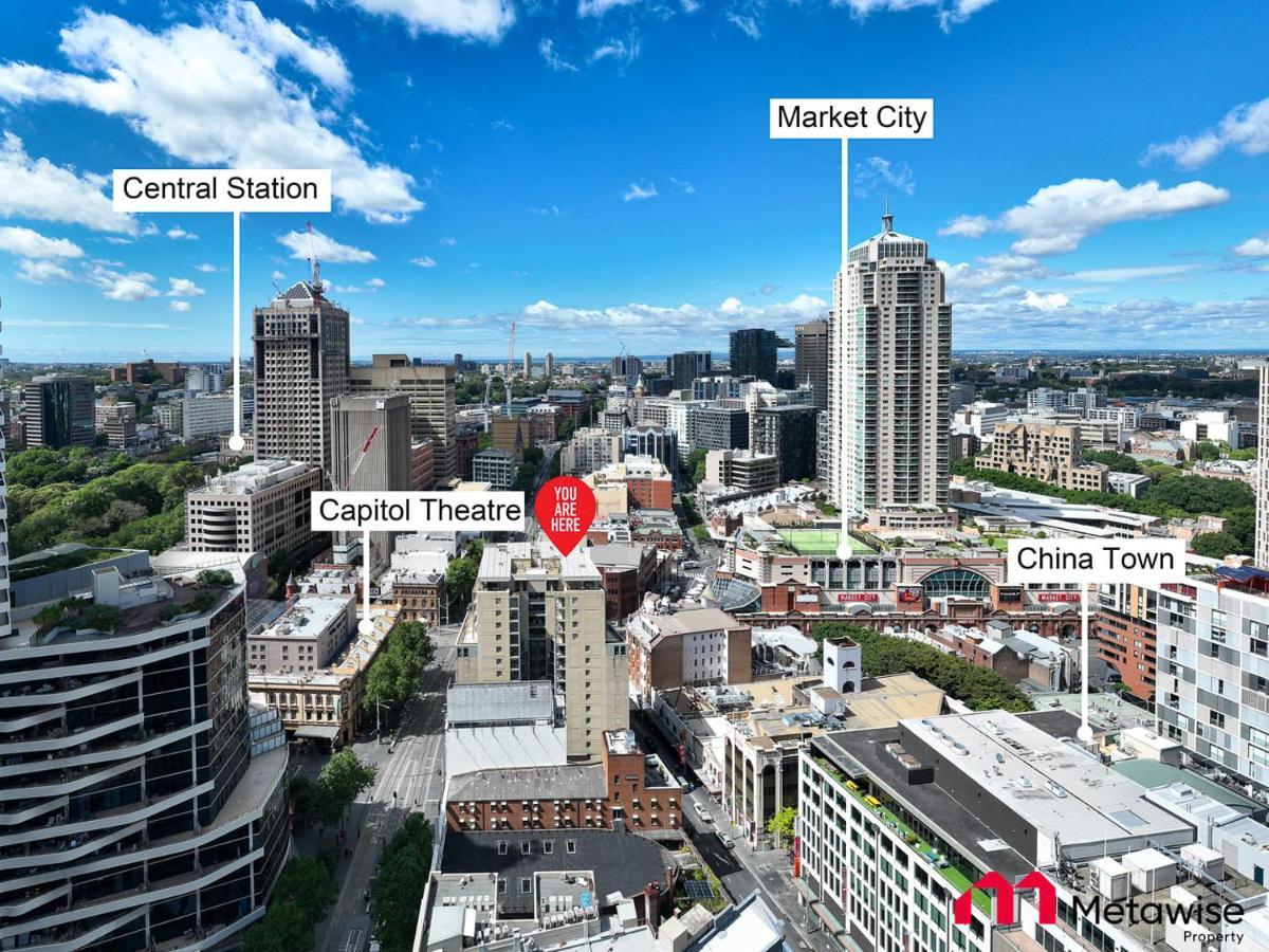 Metawise Sydney Cbd Haymarket Luxe 2Bed Penthouse Aqua Zewnętrze zdjęcie